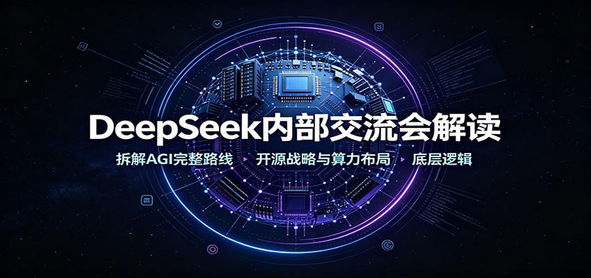 DeepSeek内部交流会解读:拆解AGI完整路线,开源战略与算力布局底层逻辑-选优云网创