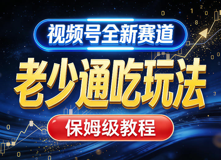 视频号全新AI赛道，老少通吃玩法，保姆级教程-选优云网创