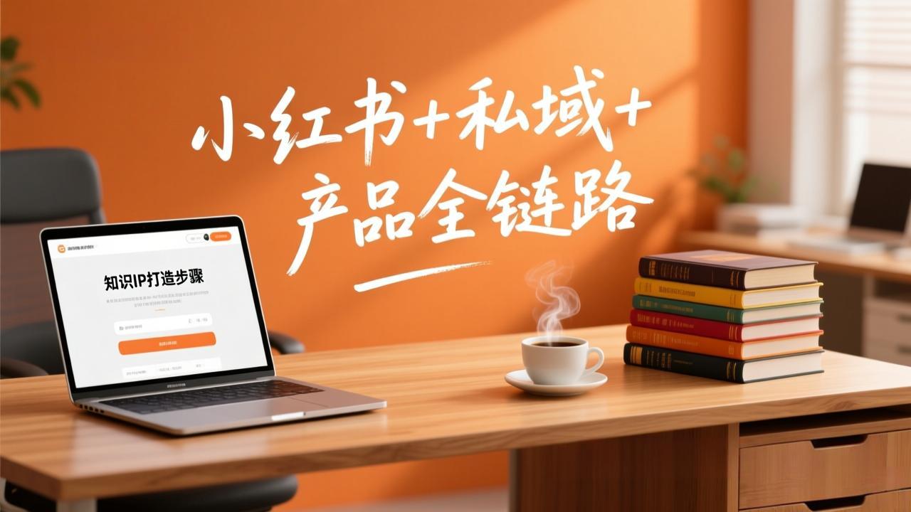 个人IP系统变现课2026，小红书+私域+产品全链路，手把手教你打造年入百万的知识IP-选优云网创