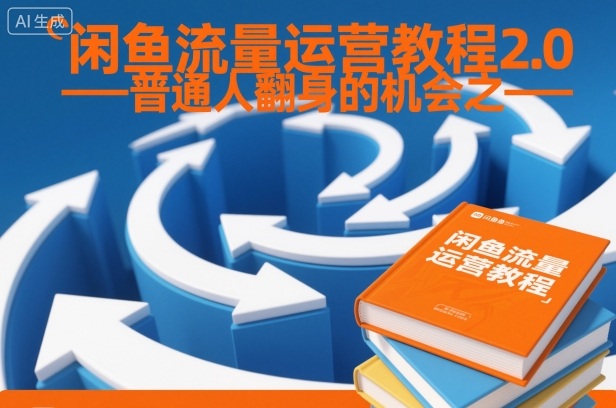 闲鱼流量运营教程2.0——普通人翻身的机会之一-选优云网创