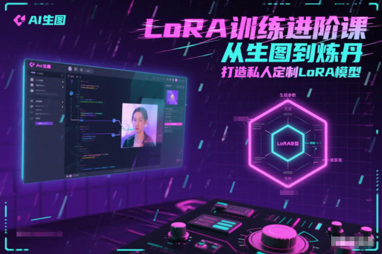 LoRA训练进阶课，从生图到炼丹，打造私人定制LoRA模型-选优云网创