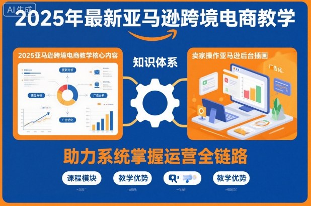 2025年最新亚马逊跨境电商教学，助力卖家系统掌握亚马逊运营全链路知识-选优云网创