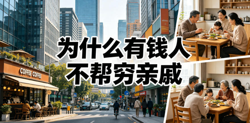 付费文章：为什么有钱人不帮穷亲戚？-选优云网创