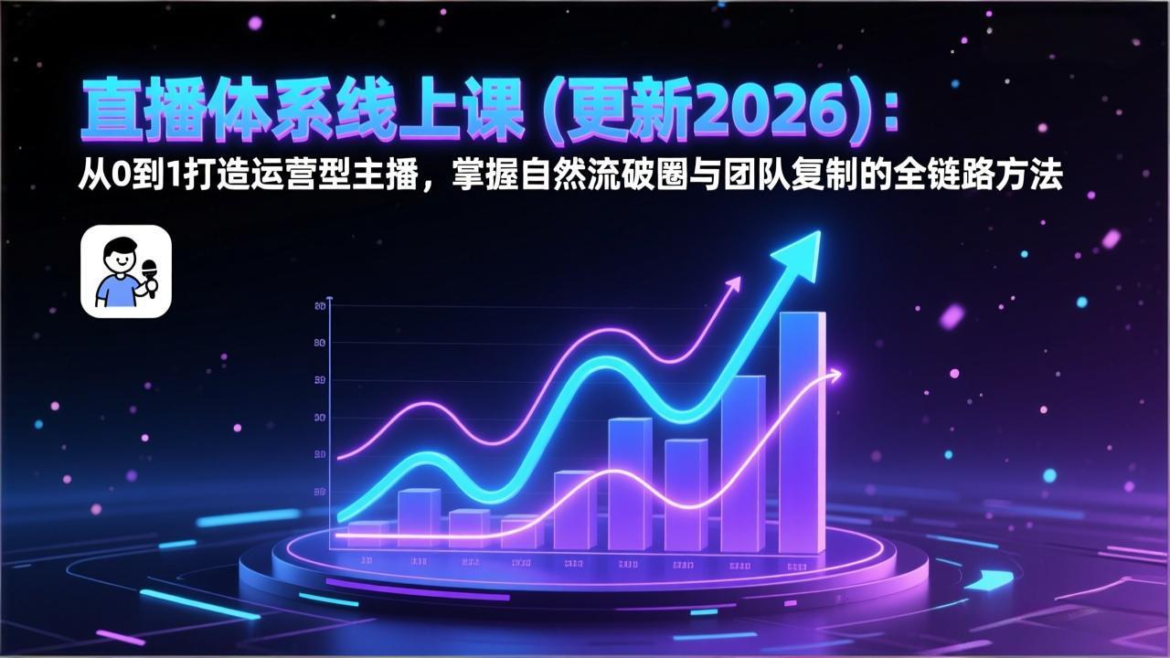直播体系线上课(更新2026-选优云网创