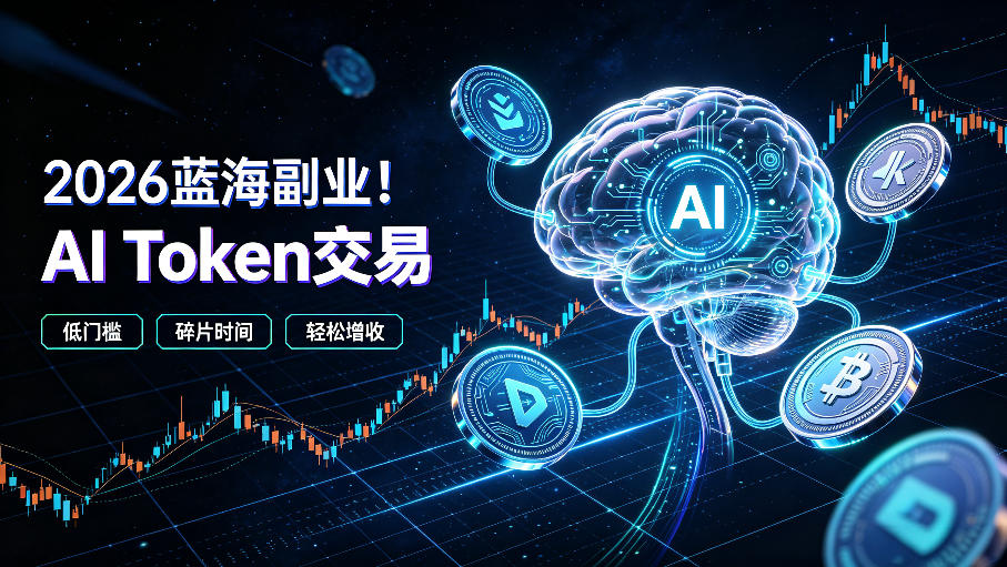 2026全新风口副业｜AI智能Token交易，空闲时间轻松 賺 收益，无需全天盯盘【揭秘】-选优云网创