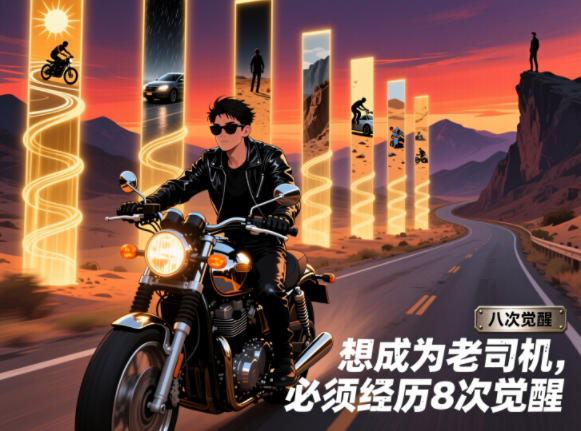 付费文章：想成为老司机，必须经历8次觉醒-选优云网创