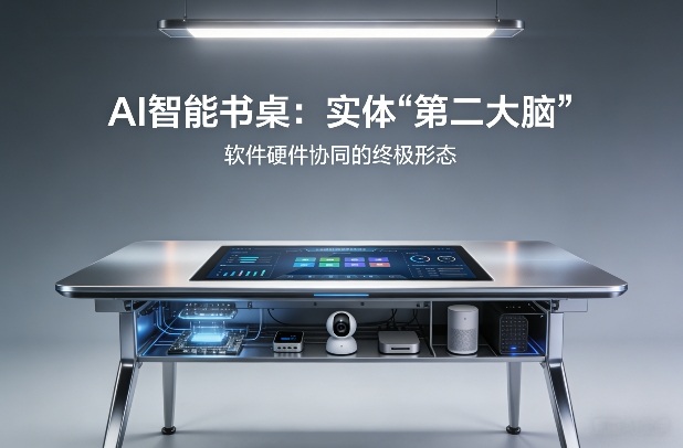 AI智能书桌搭建，构建你的实体“第二大脑”，软件硬件协同的终极形态-选优云网创