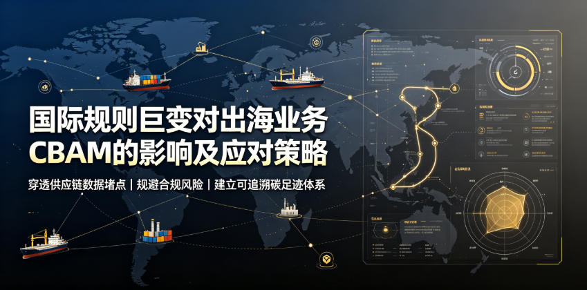 国际规则巨变对出海业务CBAM的影响及应对策略,帮助企业穿透供应链数据堵点,规避合规风险-选优云网创