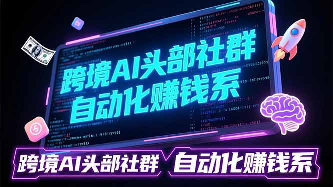 跨境AI头部社群前沿精选：聚焦可落地的AI实战经验，快速构建你的自动化赚钱系-选优云网创