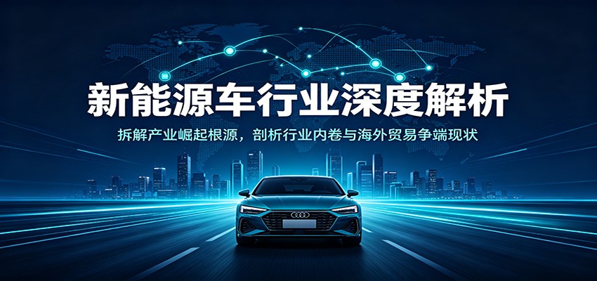 新能源车行业深度解析:拆解产业崛起根源,剖析行业内卷与海外贸易争端现状-选优云网创