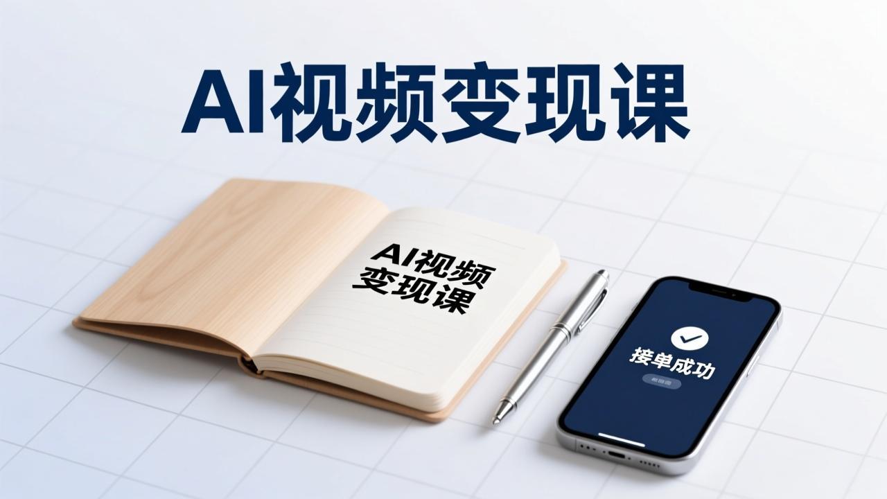 AI视频变现课，学完即可创作短片、接商单，实现副业增收，单项目报价可达千元-选优云网创