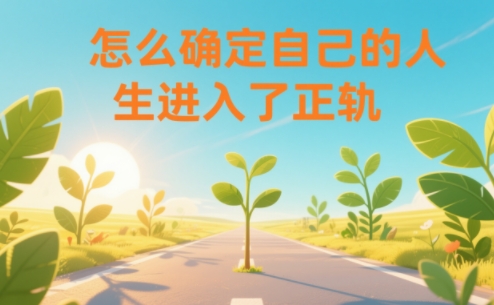 某公众号付费文章：怎么确定自己的人生进入了正轨？-选优云网创