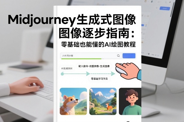 Midjourney生成式图像逐步指南：零基础也能懂的AI绘图教程-选优云网创