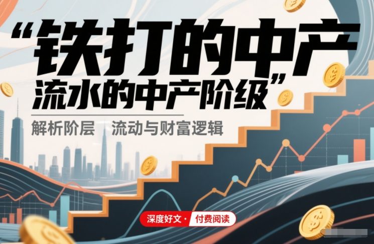 付费文章：铁打的中产，流水的中产阶级-选优云网创