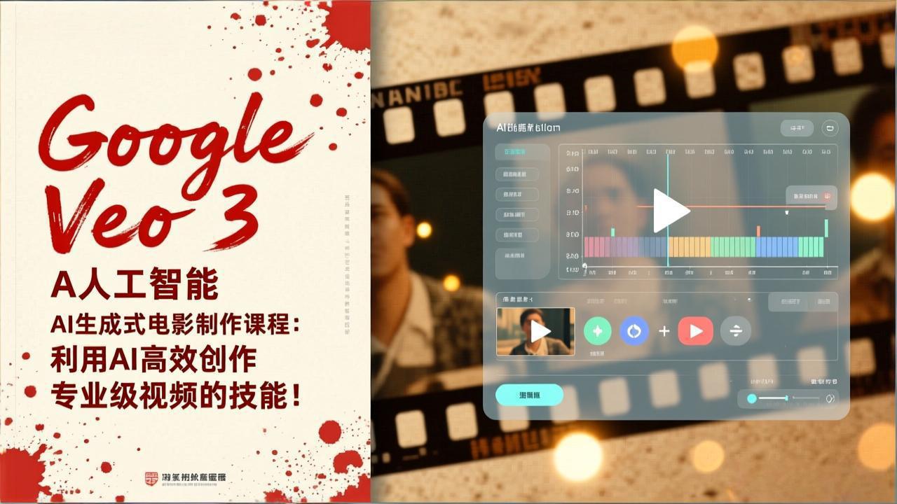 Google Veo 3人工智能AI生成式电影制作课程:利用AI高效创作专业级视频的技能!-选优云网创
