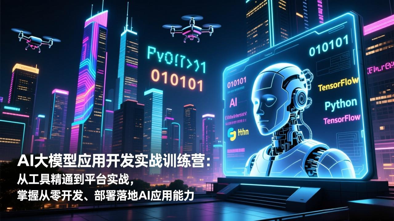 AI大模型应用开发实战训练营：从工具精通到平台实战，掌握从零开发、部署落地AI应用能力-选优云网创