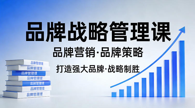 打造强大的品牌！品牌战略管理课，品牌营销，品牌策略-选优云网创