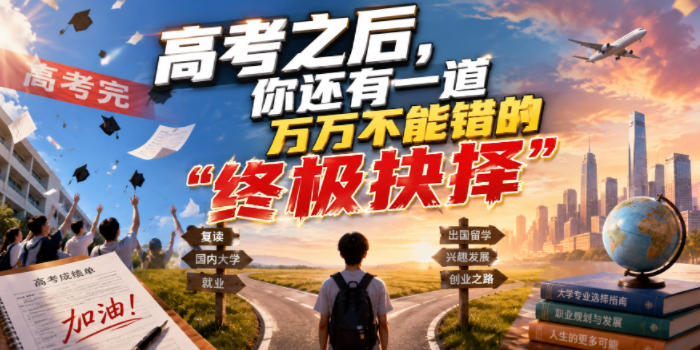 付费文章：高考之后，你还有一道万万不能错的“终极抉择”-选优云网创