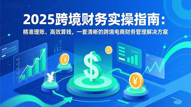 2025跨境财务实操指南：精准理账、高效算钱，一套清晰的跨境电商财务管理解决方案-选优云网创
