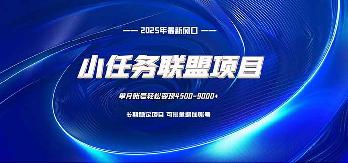 小任务联盟项目:一台电脑每天只需10分钟,轻松简单稳定-选优云网创