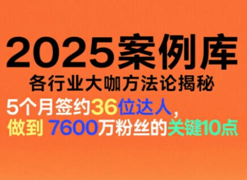 波波来了案例库，收录各行业大咖的方法论，各行业大咖方法论揭秘(更新2026年3月)-选优云网创
