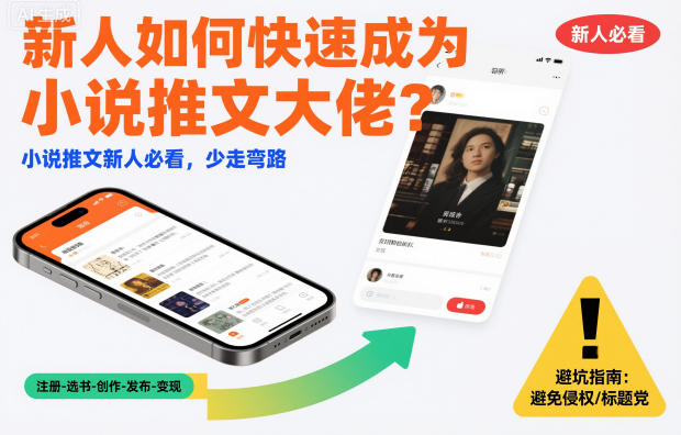 新人如何快速成为小说推文大佬？小说推文新人必看，少走弯路-选优云网创