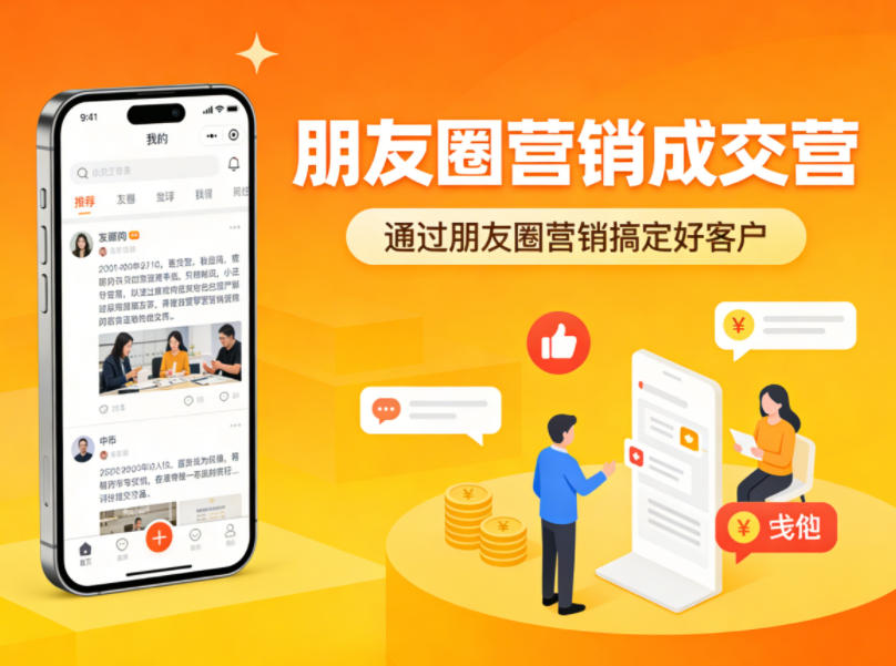 朋友圈营销成交营，通过朋友圈营销来搞定好客户-选优云网创