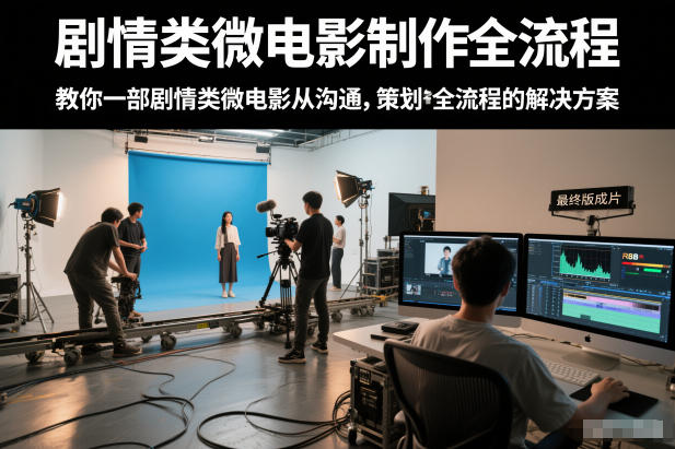 剧情类微电影制作全流程,教你一部剧情类微电影从沟通,策划到拍摄制作全流程的解决方案-选优云网创