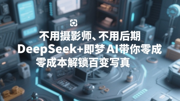不用摄影师、不用后期，DeepSeek+即梦AI带你零成本解锁百变写真！-选优云网创