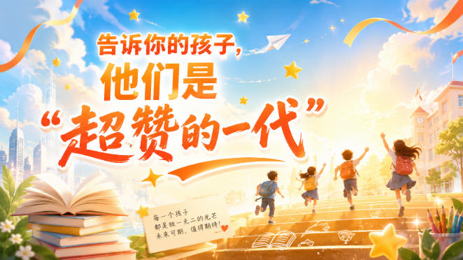 某付费社群专属文章：告诉你的孩子，他们是“超赞的一代”。-选优云网创