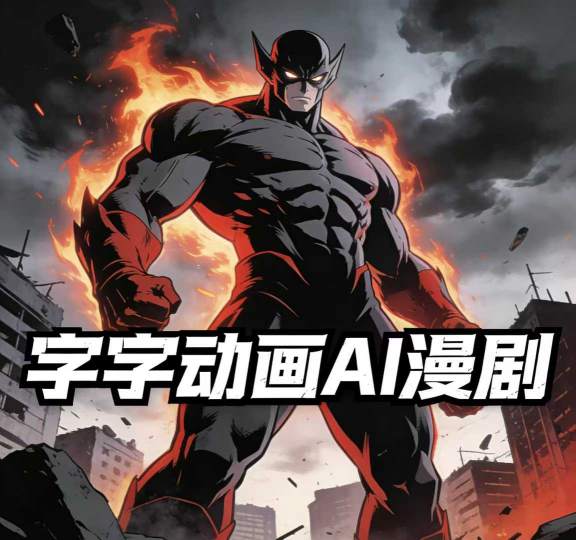 字字动画AI漫剧2026年第1期系统课程，小白看完就能学会实操的漫剧课，单人月收1-3W-选优云网创