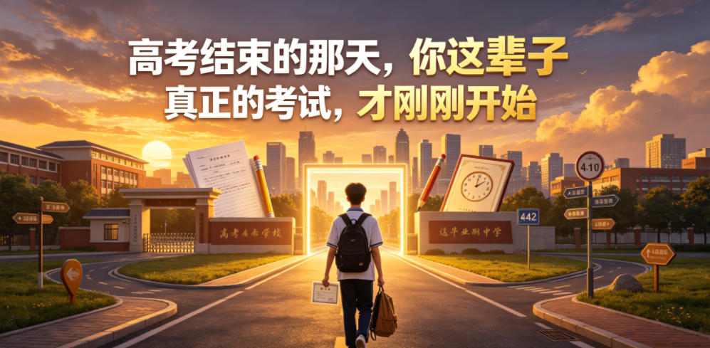 付费文章：高考结束的那天，你这辈子真正的考试，才刚刚开始-选优云网创