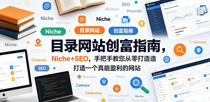 目录网站创富指南，Niche+SEO，手把手教您从零打造打造一个真能盈利的网站【原创双语字幕】-选优云网创