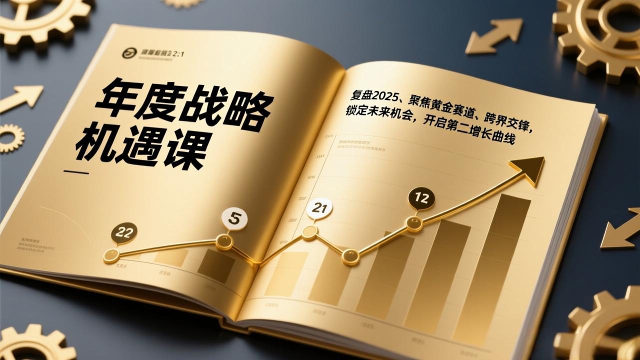 年度战略机遇课，复盘2025、聚焦黄金赛道、跨界交锋，锁定未来机会，开启第二增长曲线-选优云网创