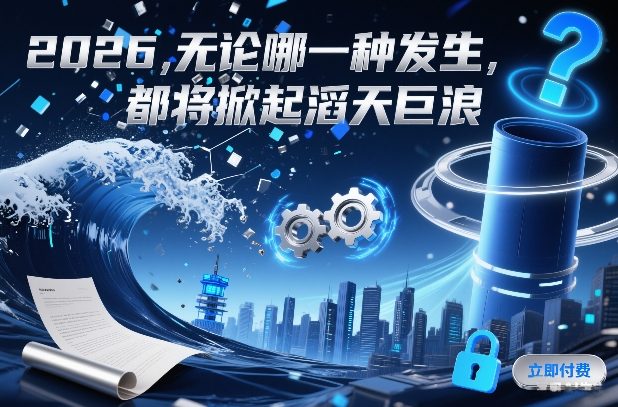 付费文章：2026，无论哪一种发生，都将掀起滔天巨浪-选优云网创