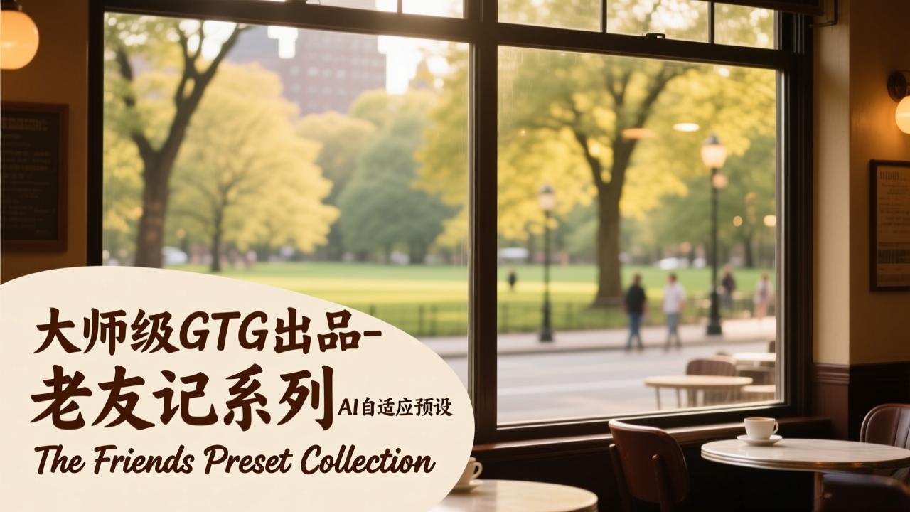 大师级GTG出品-老友记系列AI自适应预设The Friends Preset Collection-选优云网创