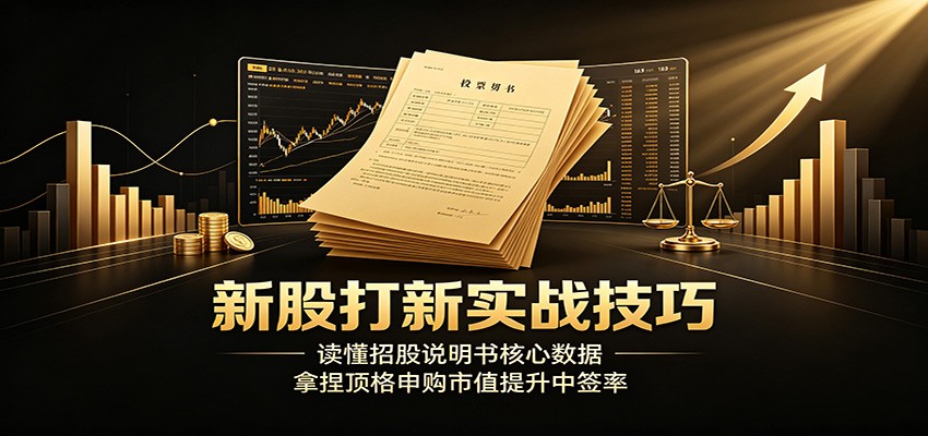 新股打新实战技巧：读懂招股说明书核心数据，拿捏顶格申购市值提升中签率-选优云网创