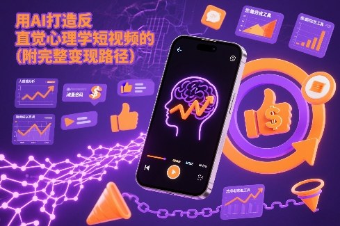 用AI打造“反直觉”心理学短视频的流量密码(附完整变现路径)-选优云网创
