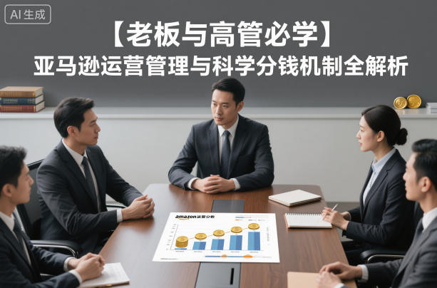 【老板与高管必学】亚马逊运营管理与科学分钱机制全解析-选优云网创
