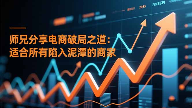 师兄分享电商破局之道：适合所有陷入泥潭的商家-选优云网创
